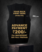 BENGALURU TANG TOP BLACK – TWO STAR (GOLD FOIL EDITION) 2026
