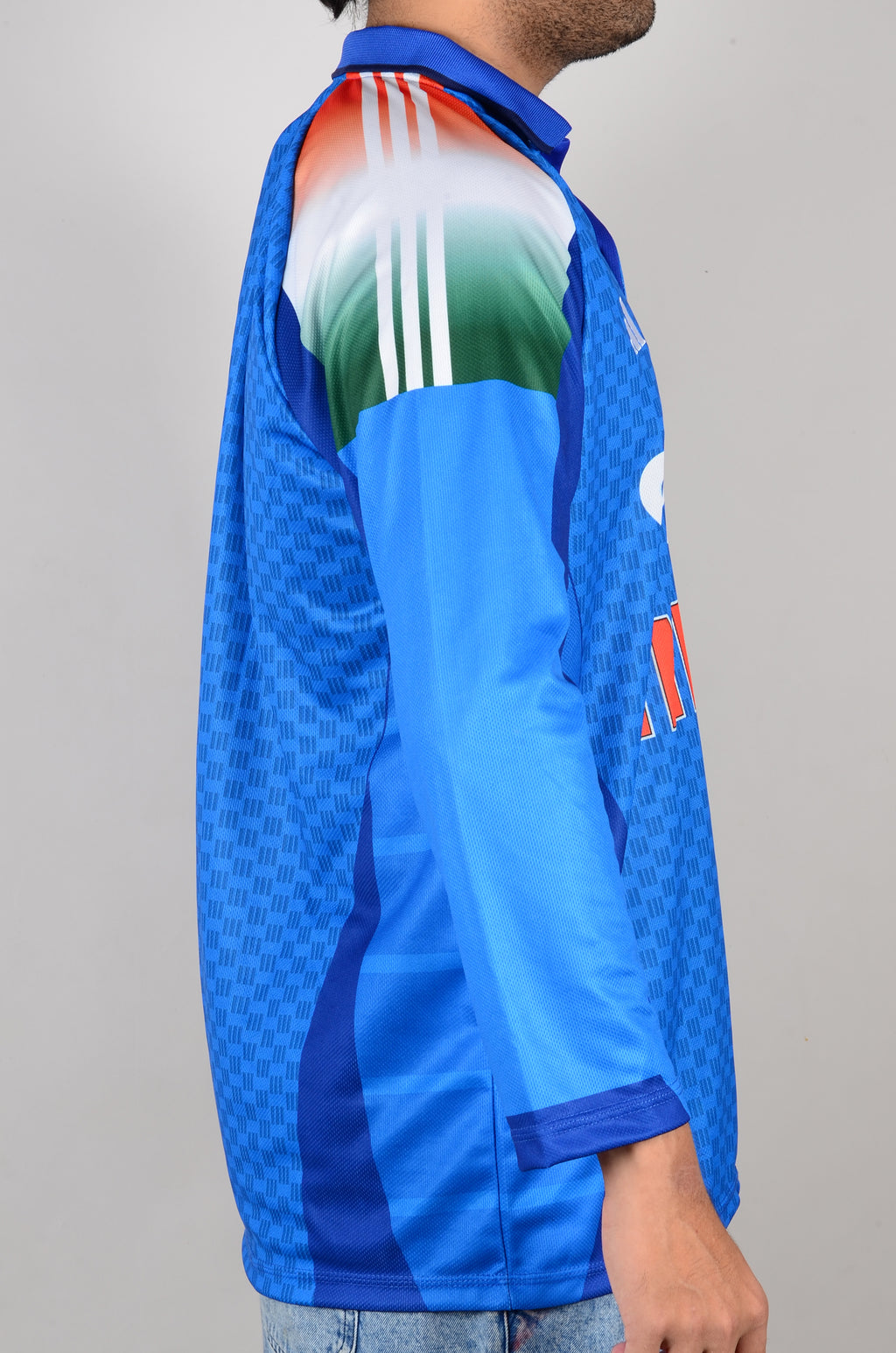 ODI - EXCLUSIVE EMBROIDERY JERSEY (FUll SILVES)