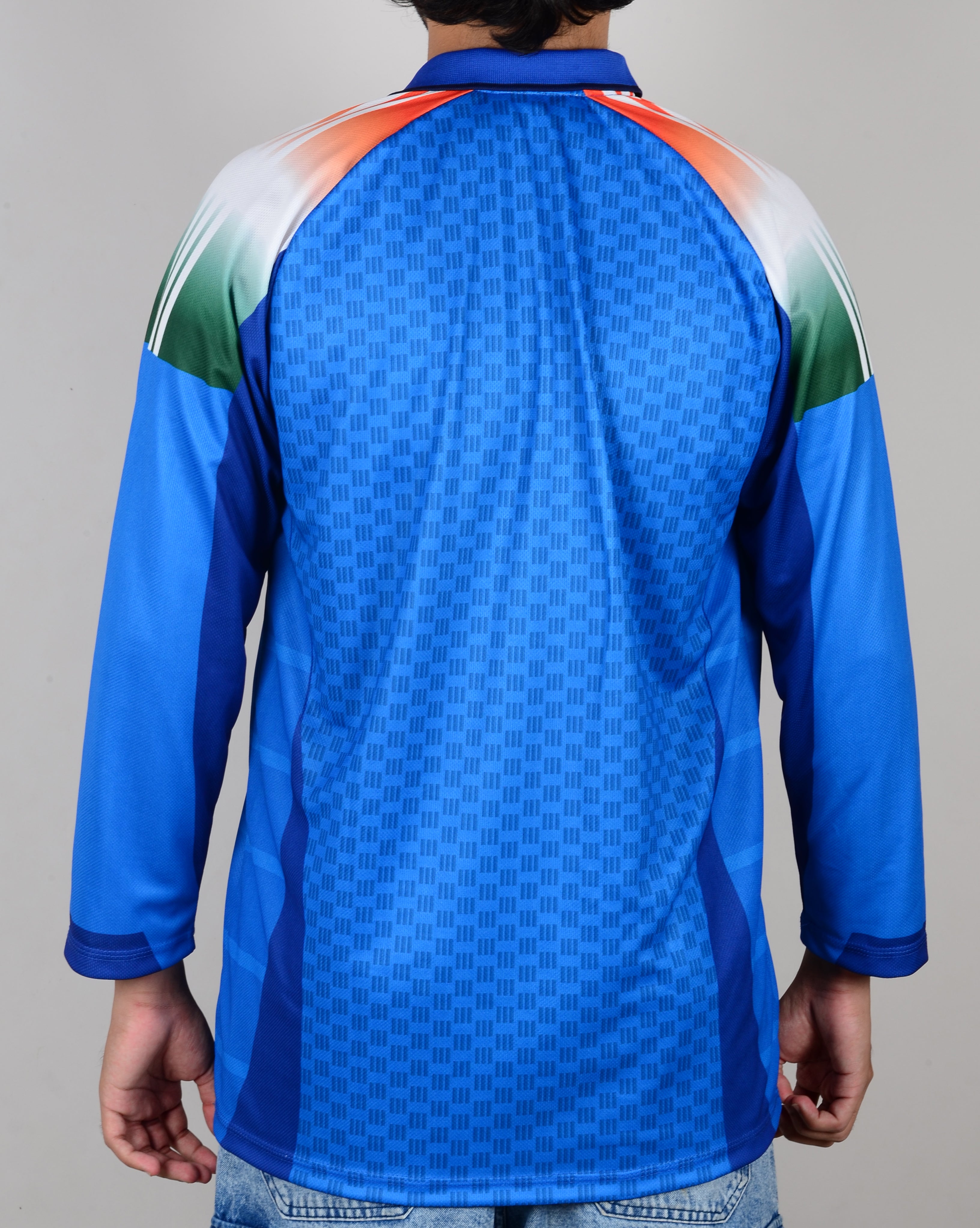 ODI - EXCLUSIVE EMBROIDERY JERSEY (FUll SILVES)