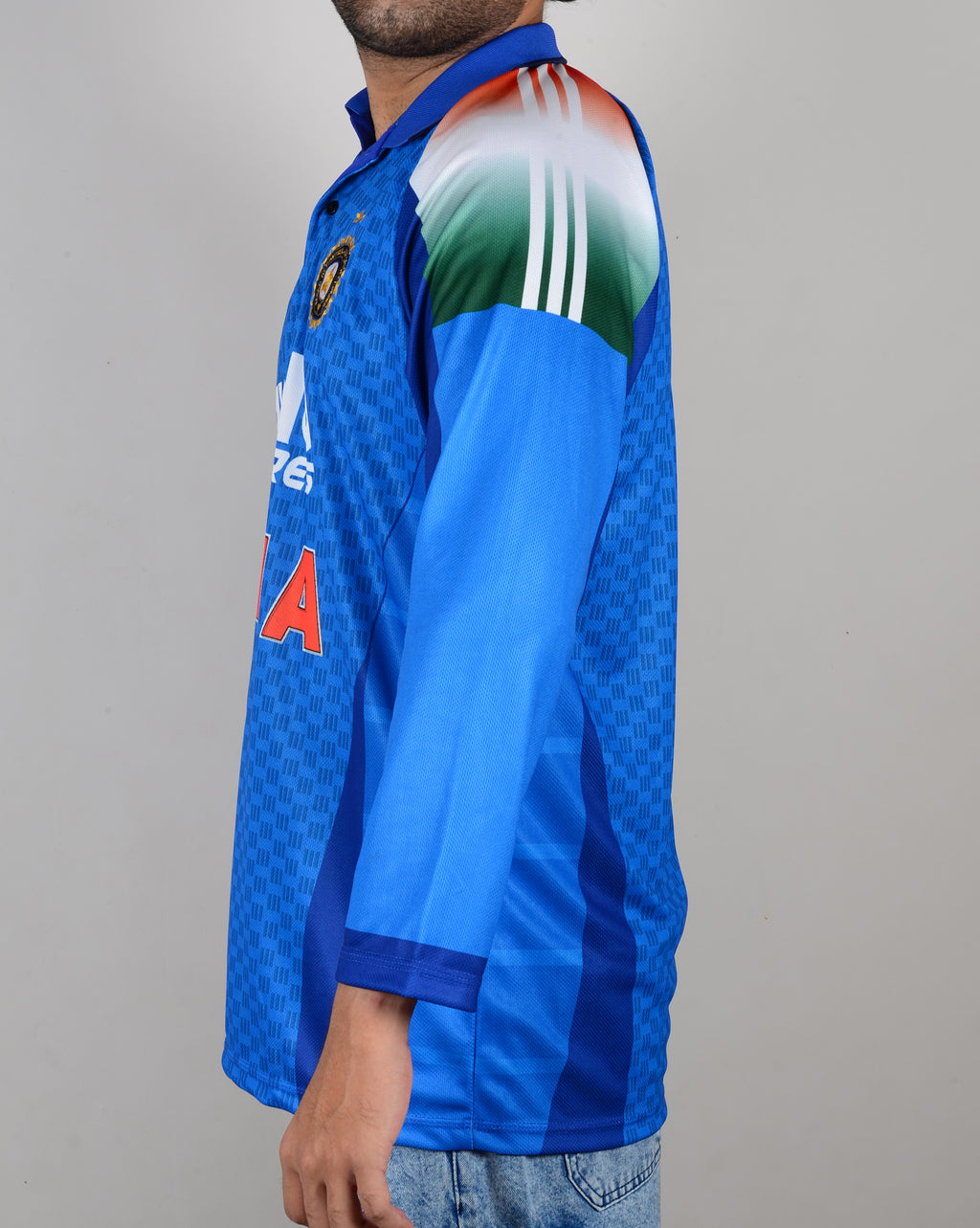 ODI - EXCLUSIVE EMBROIDERY JERSEY (FUll SILVES)