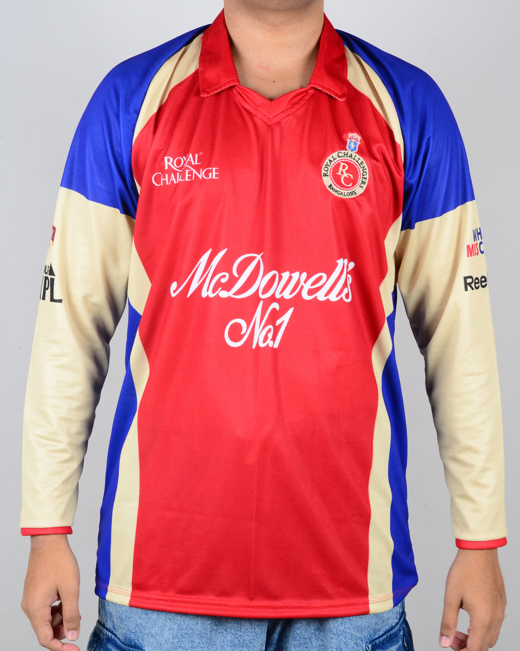 BENGALURU RETRO JERSEY (2012) FULL SLEEVE - GOLD EDITION