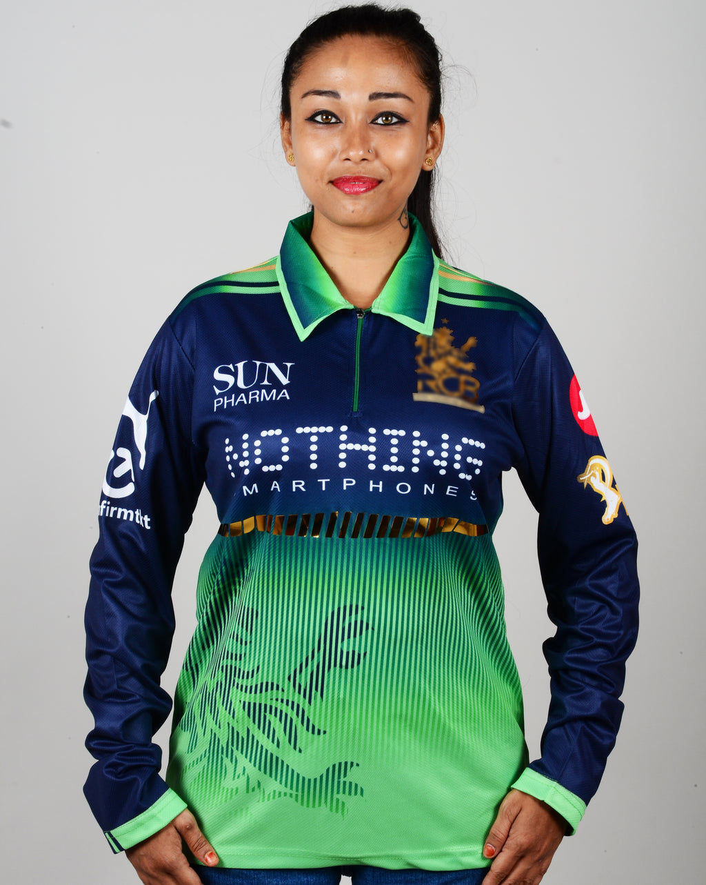 BENGALURU GREEN JERSEY FULL SLEEVES – (GOLD FOIL EDITION) 2026