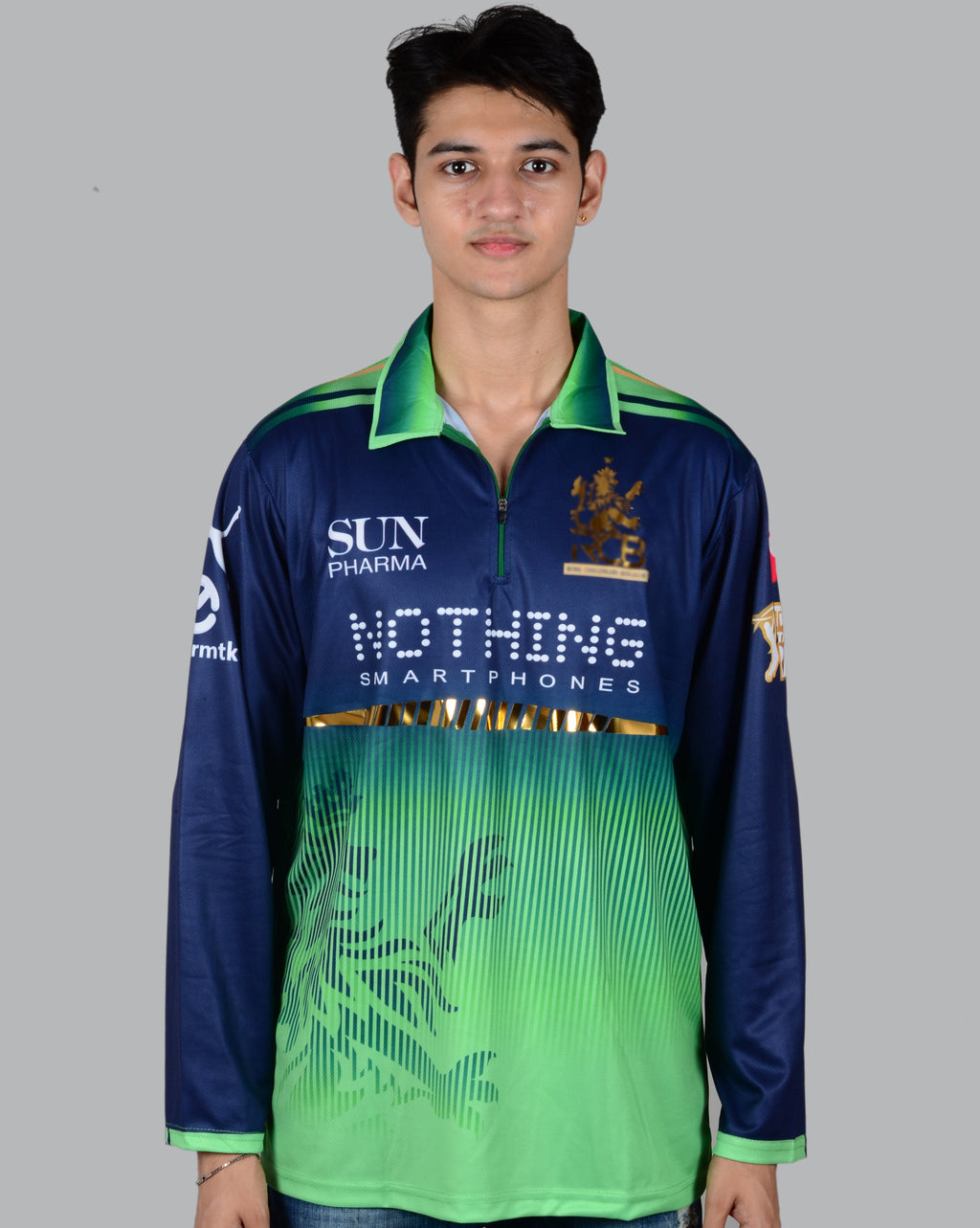 BENGALURU GREEN JERSEY FULL SLEEVES – (GOLD FOIL EDITION) 2026