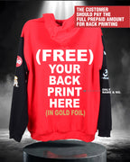 BENGALURU BACKPRINT CUSTOMIZED HOODIE – TWO STAR (GOLD FOIL EDITION) 2026