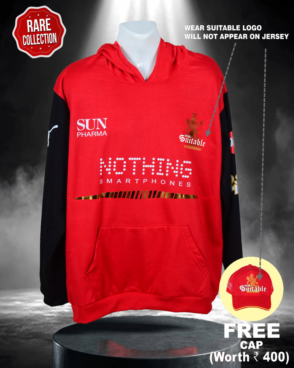 BACKPRINT CUSTOMIZED HOODIE – GOLD FOIL EDITION BENGALURU 2026