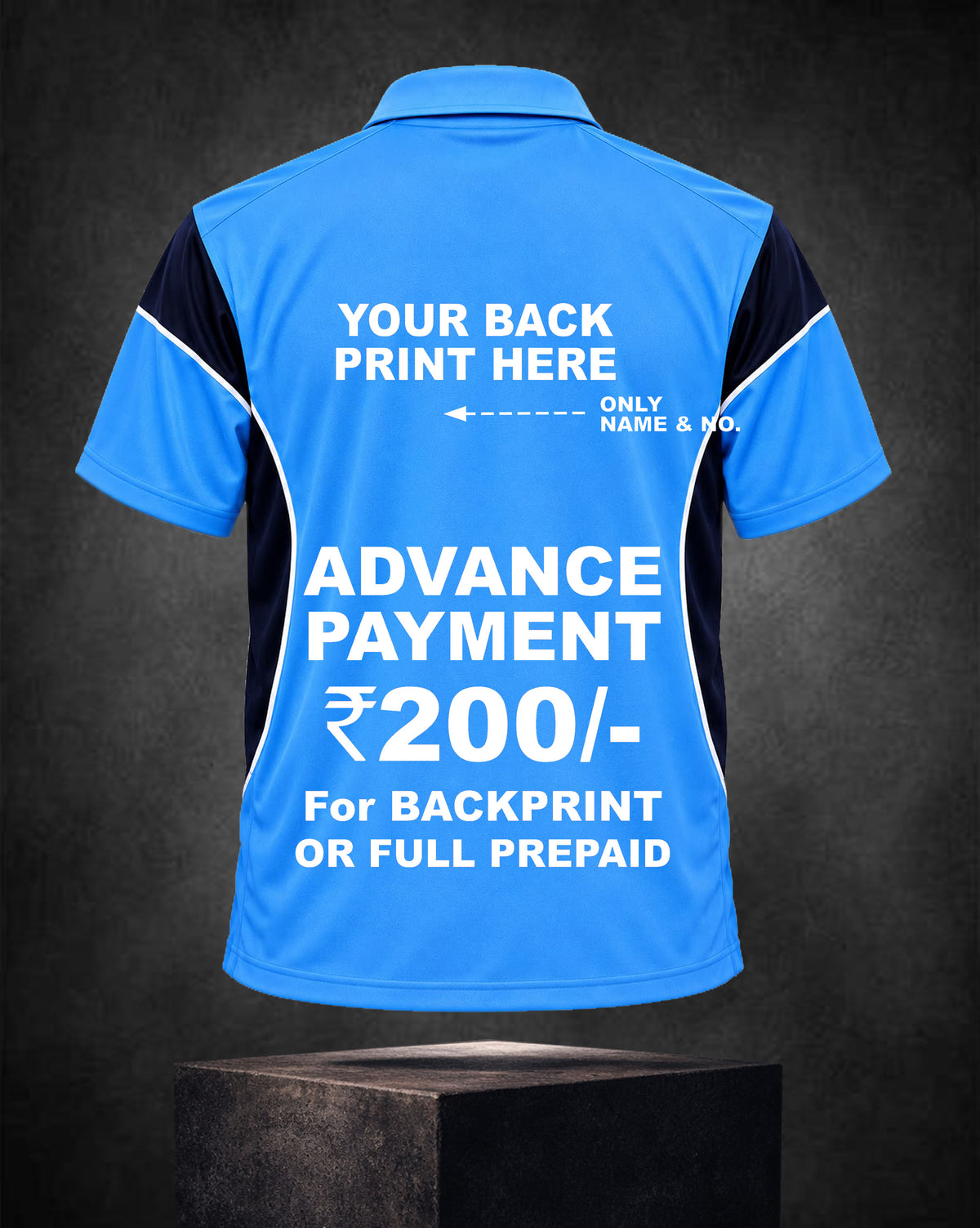 INDIA RETRO WC 2003 (ODI) JERSEY