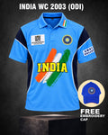 INDIA RETRO WC 2003 (ODI) JERSEY