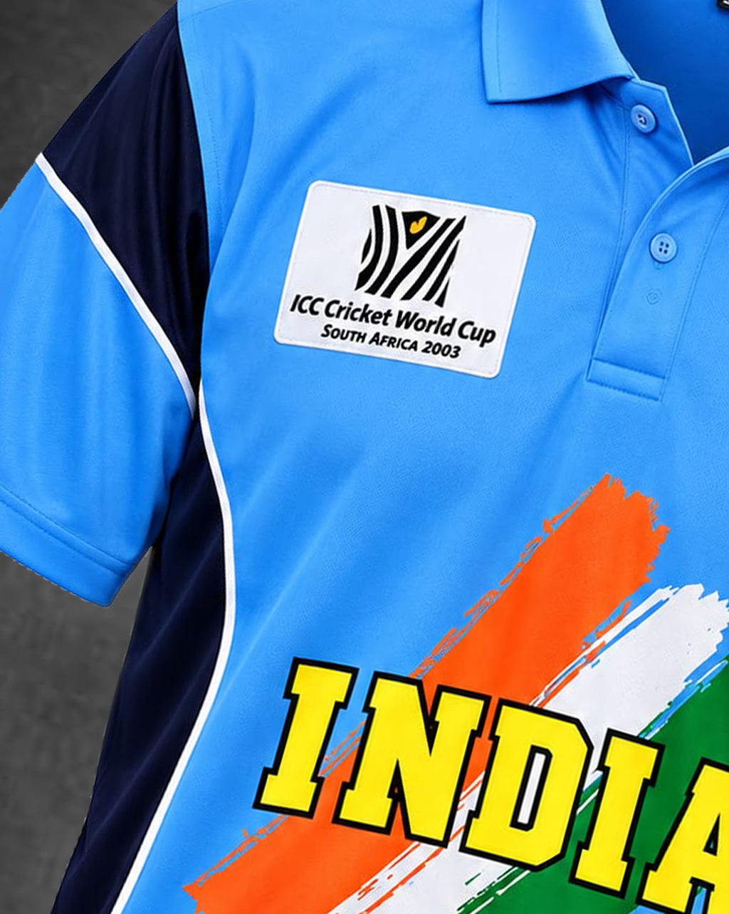 INDIA RETRO WC 2003 (ODI) JERSEY
