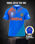 INDIA RETRO WC 2016 (T20) JERSEY