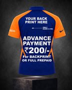 INDIA RETRO WC 2019 (ODI) Orange JERSEY