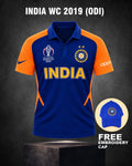 INDIA RETRO WC 2019 (ODI) Orange JERSEY