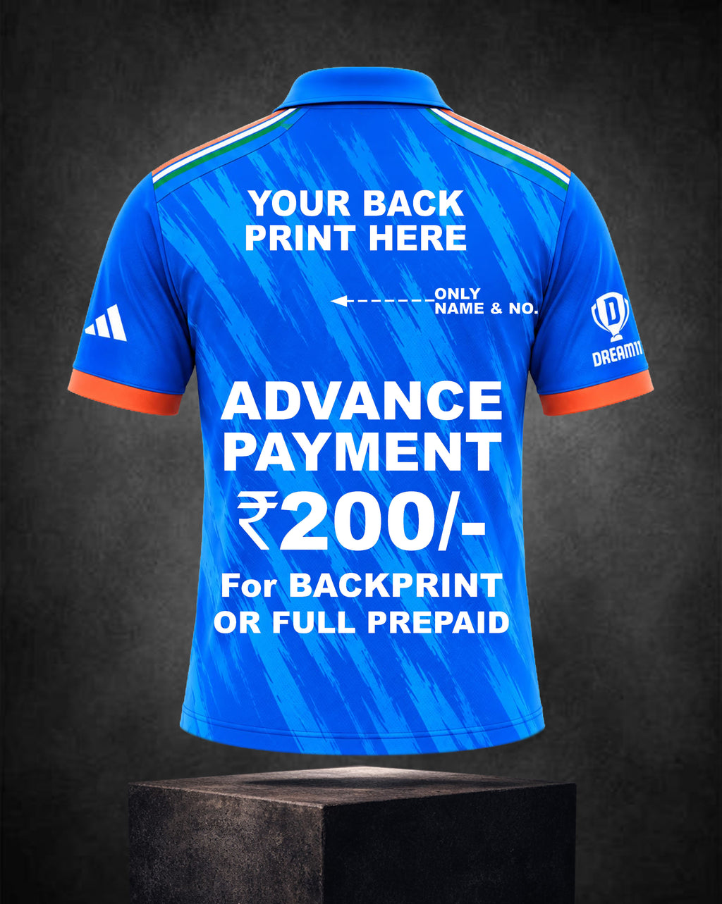INDIA RETRO WC 2023 (ODI) JERSEY