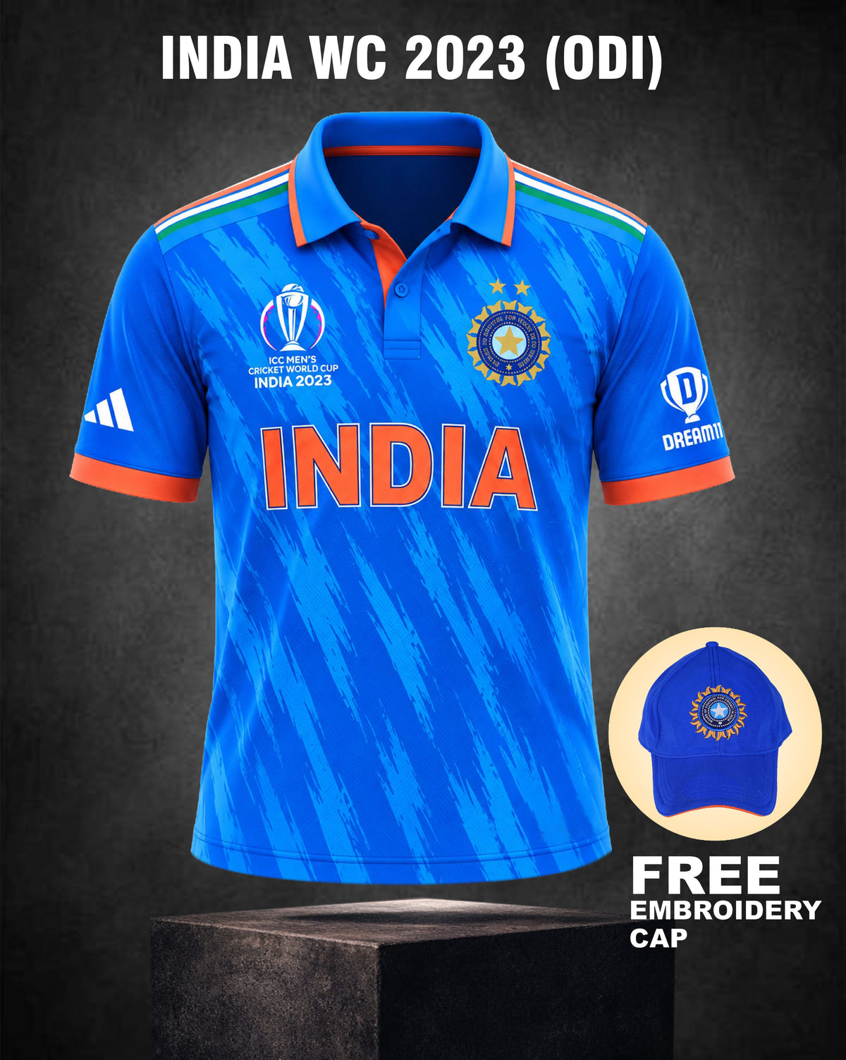 INDIA RETRO WC 2023 (ODI) JERSEY