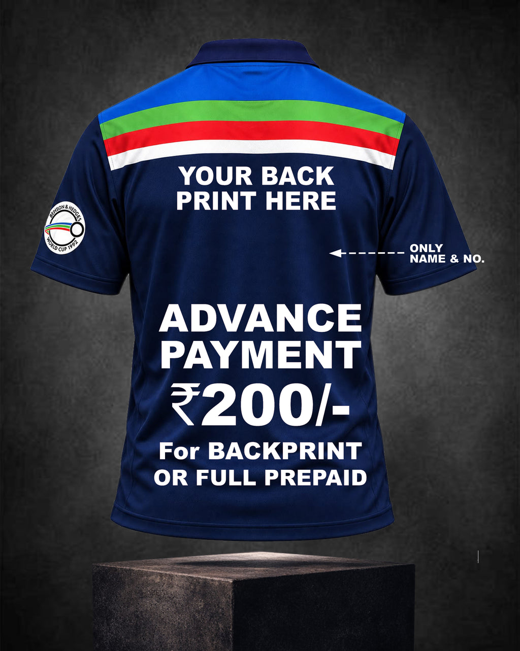 INDIA RETRO WC 1992 (ODI) JERSEY