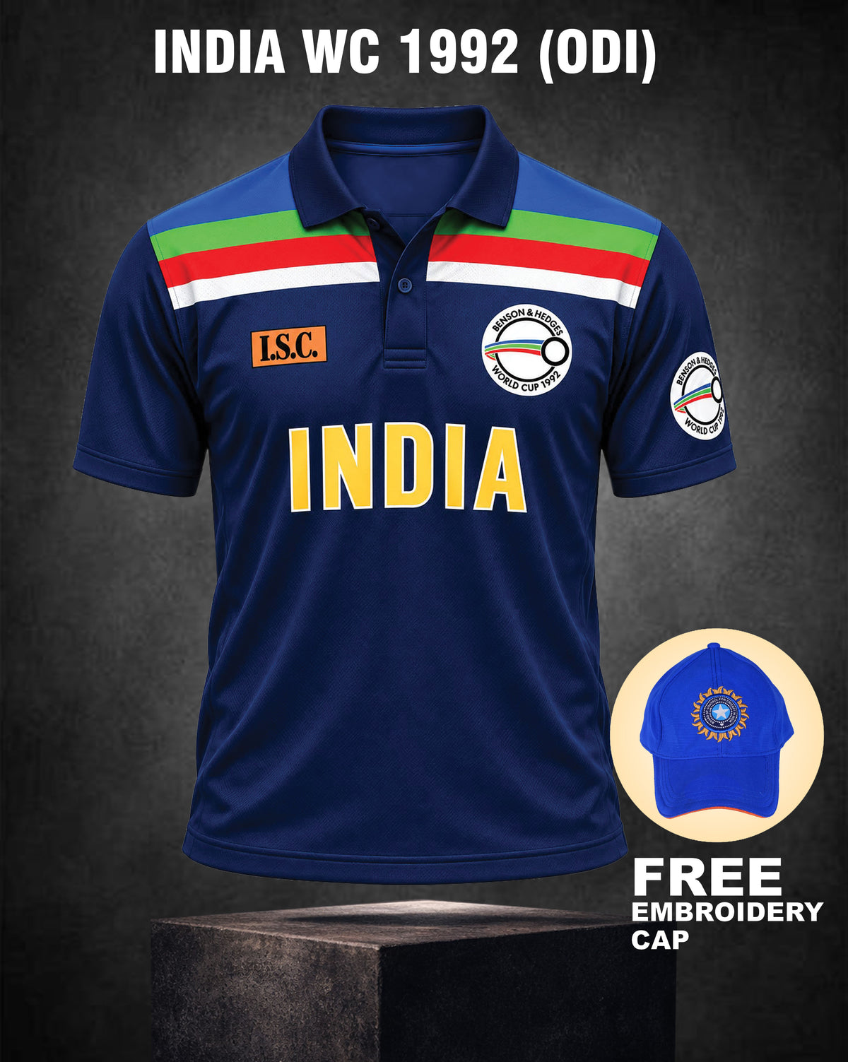 INDIA RETRO WC 1992 (ODI) JERSEY