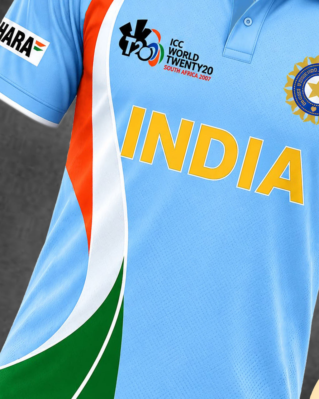 INDIA RETRO WC 2007 (T20) JERSEY