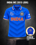 INDIA RETRO WC 2015 (ODI) JERSEY