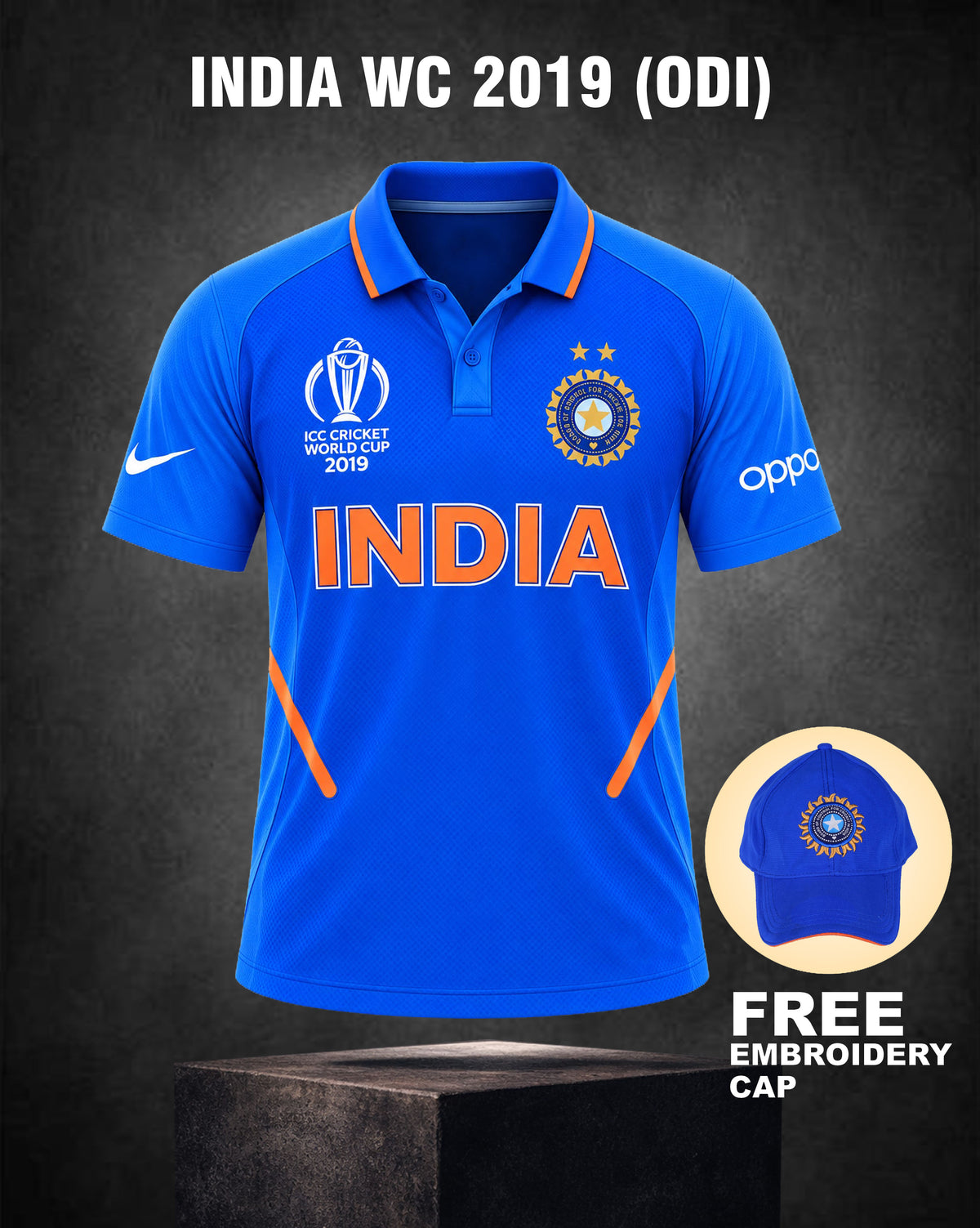 INDIA RETRO WC 2019 (ODI) JERSEY