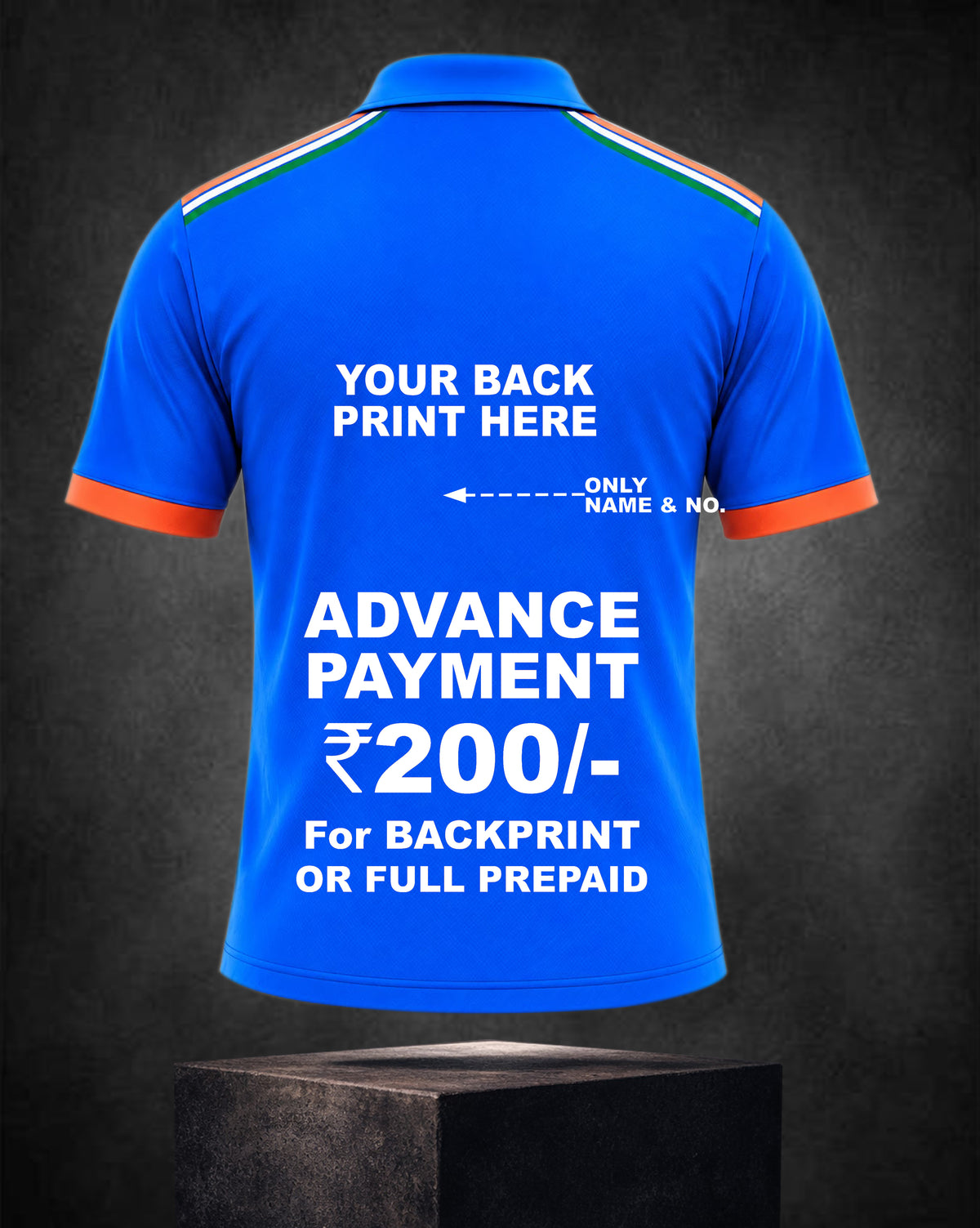 INDIA RETRO WC 2023 (ODI) JERSEY