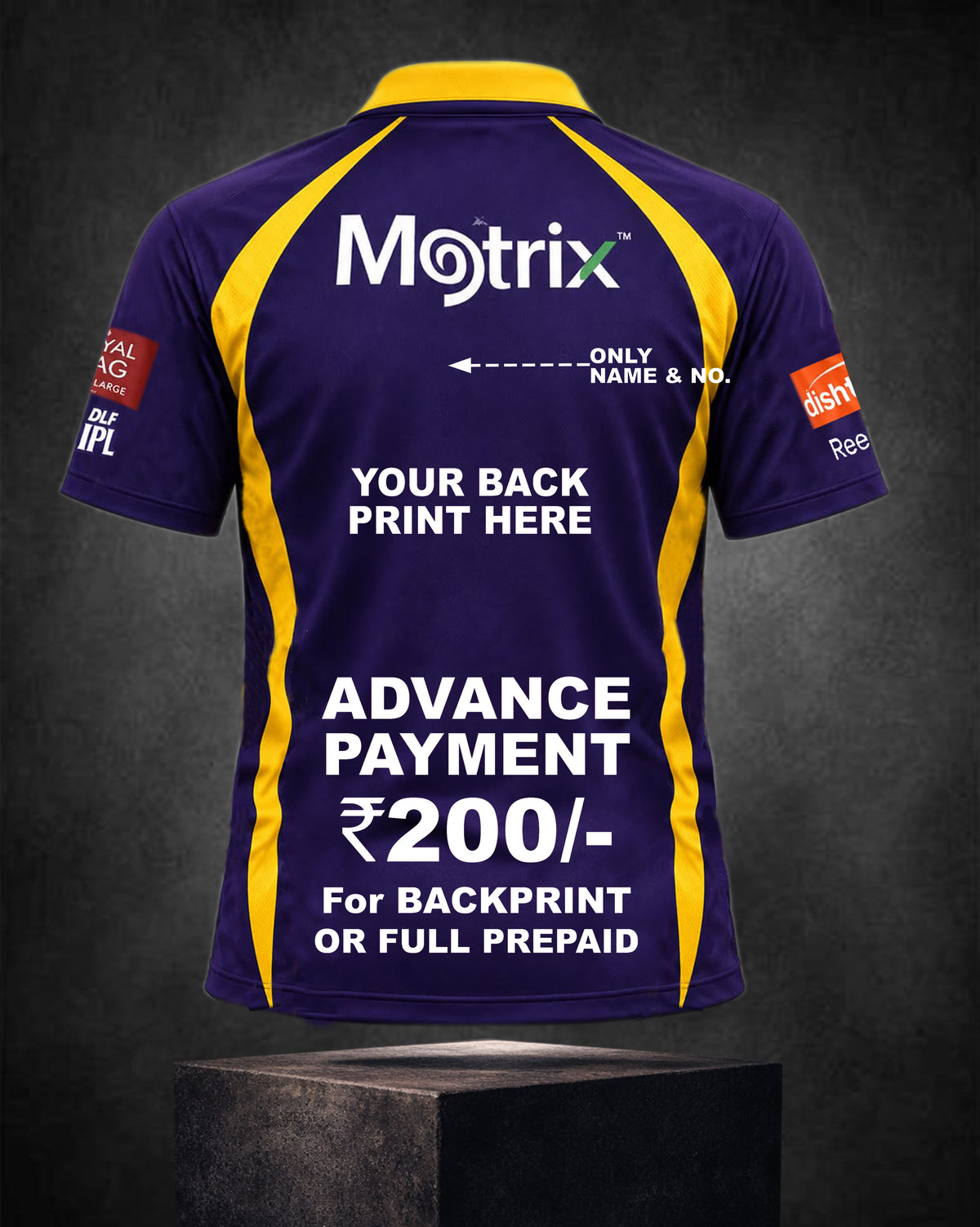 Kolkata 2012 Jersey