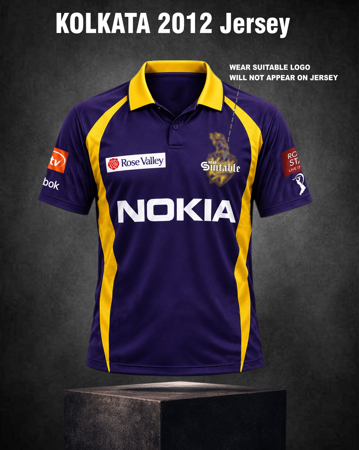 Kolkata 2012 Jersey