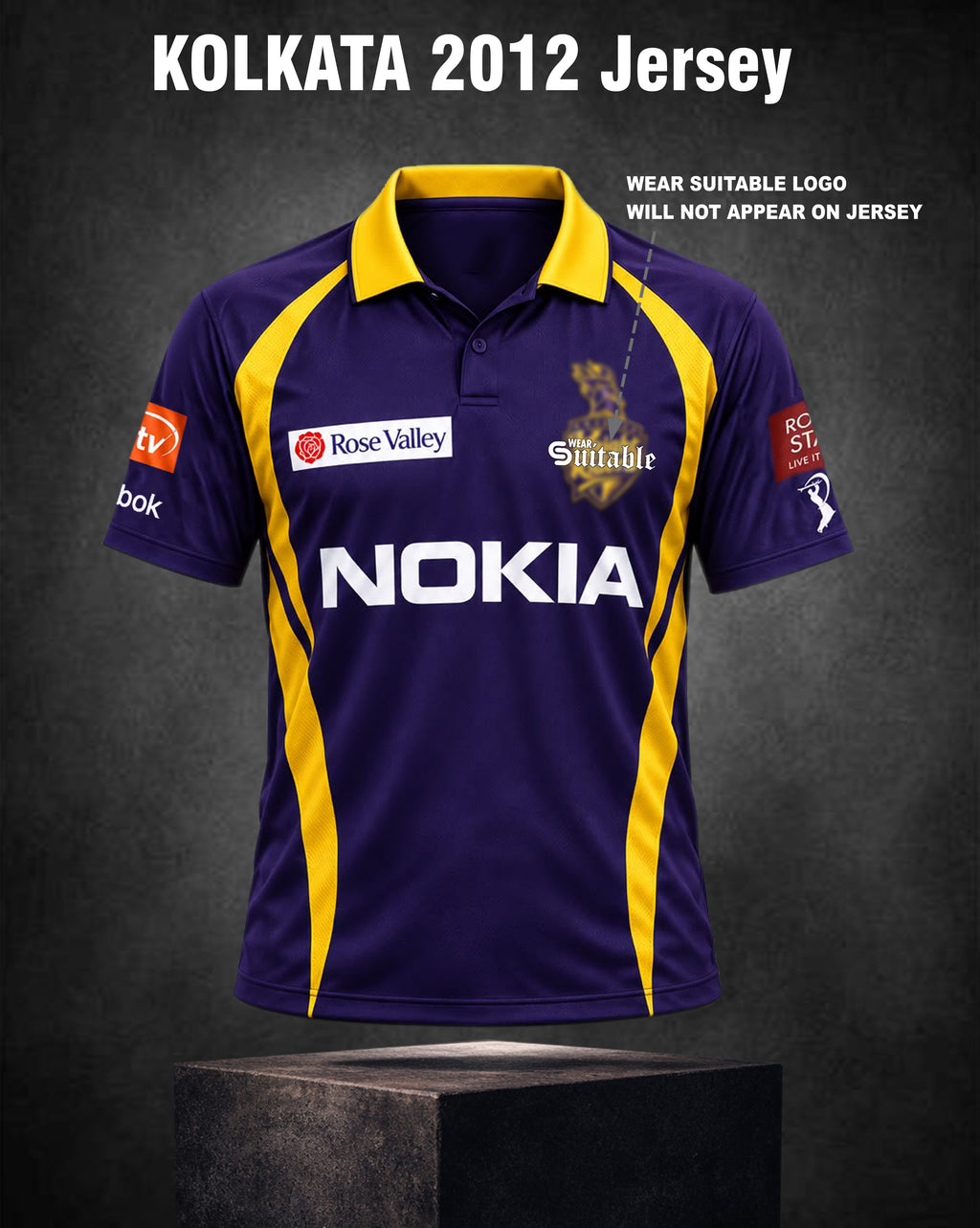 Kolkata 2012 Jersey