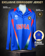 WORLD CUP 2011 ODI JERSEY - EXCLUSIVE EMBROIDERY (FULL SLEEVES)