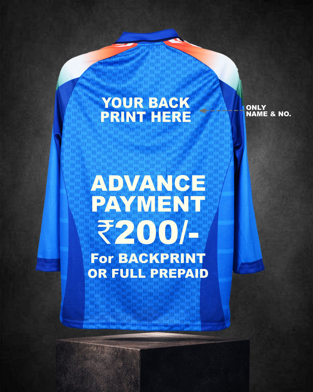 ODI - EXCLUSIVE EMBROIDERY JERSEY (FULL SLEEVES)