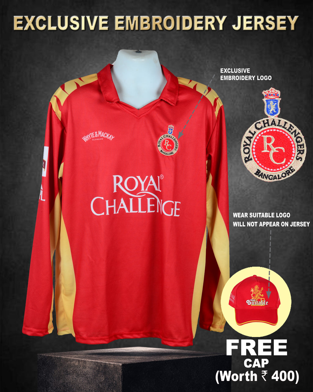 BENGALURU RETRO JERSEY - (2009) FULL SLEEVE