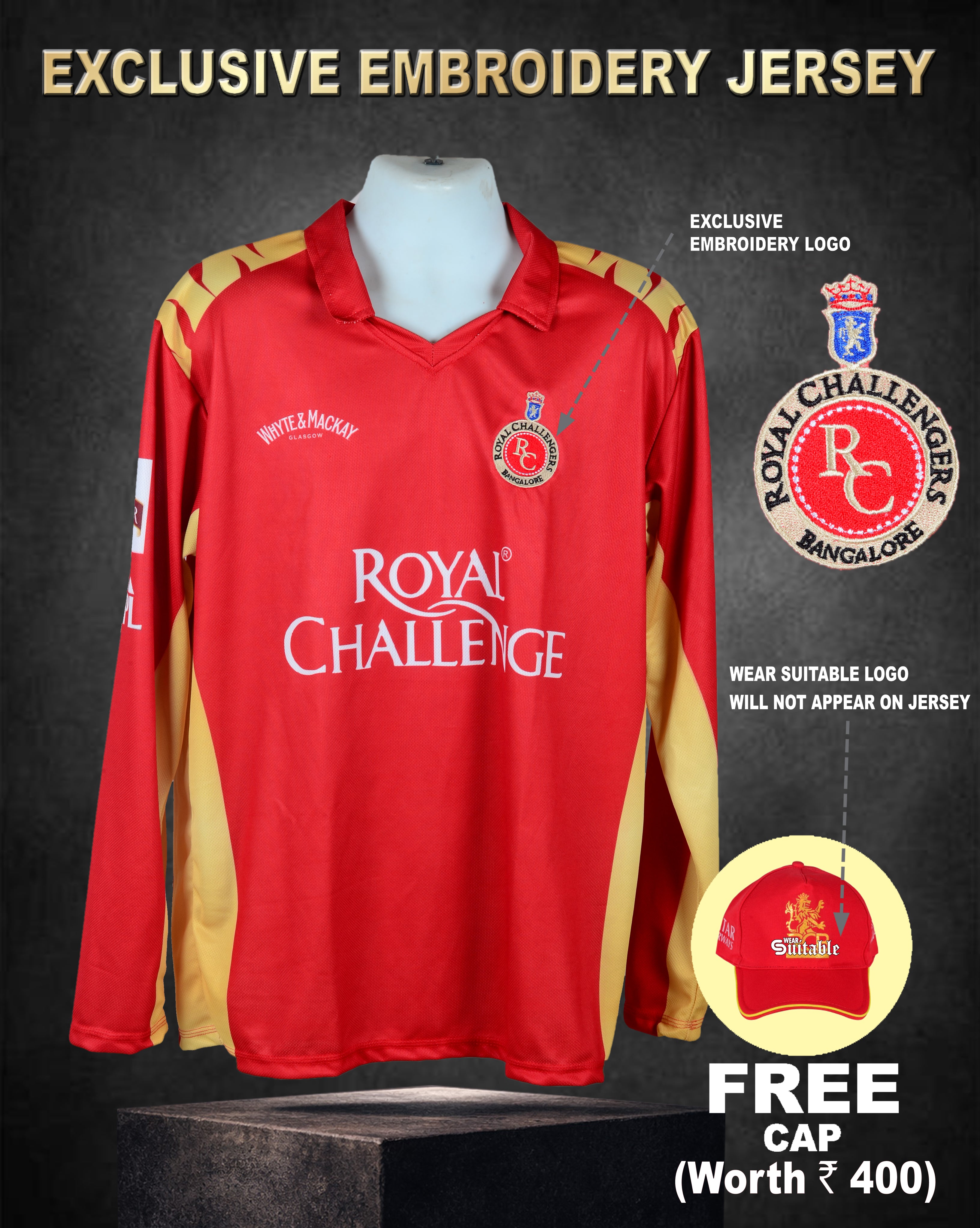 BENGALURU RETRO JERSEY - (2009) FULL SLEEVE