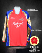 RETRO JERSEY (2012)  FULL SLEEVE  - GOLD EDITION BENGALURU