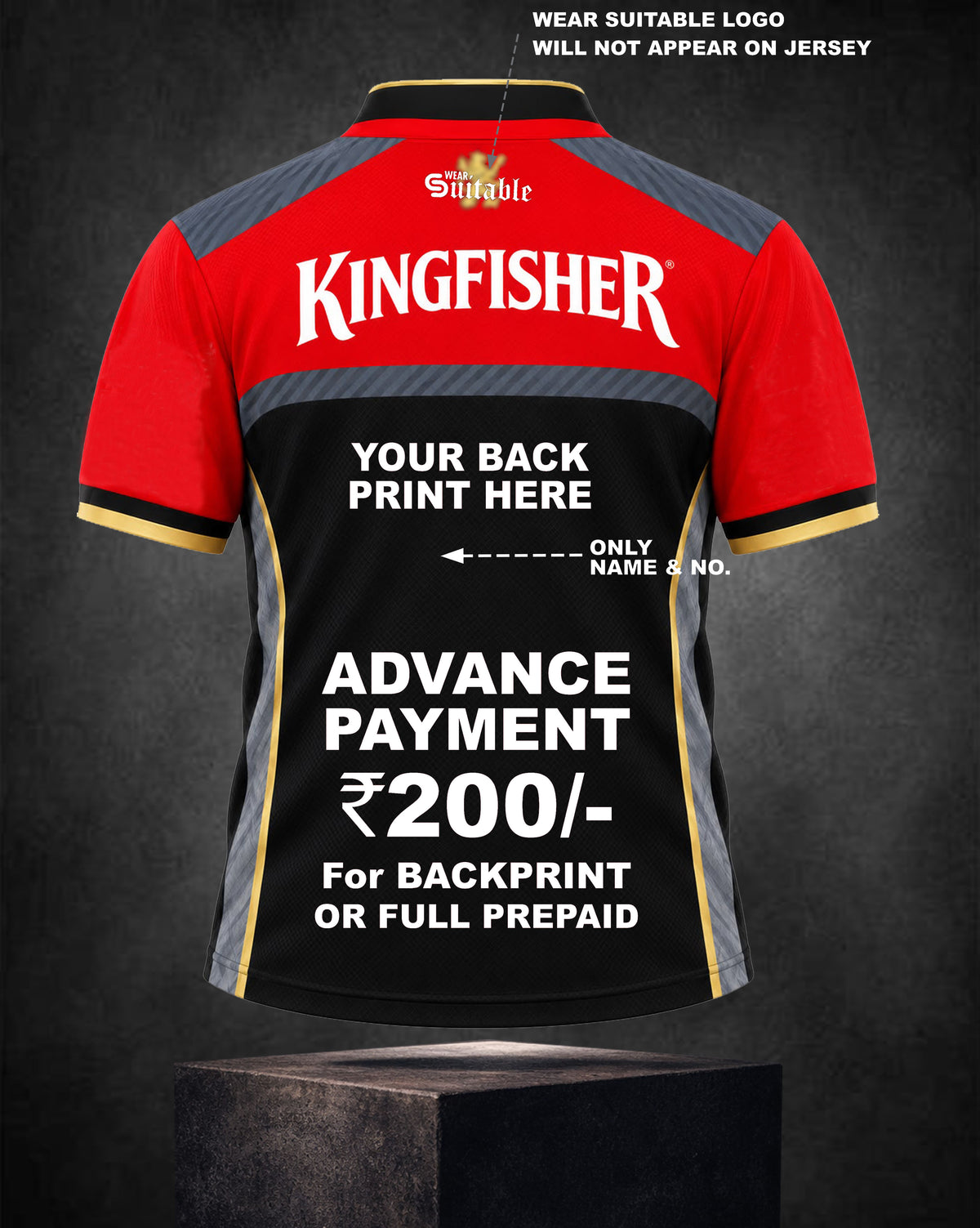 RETRO JERSEY - 2016 BENGALURU