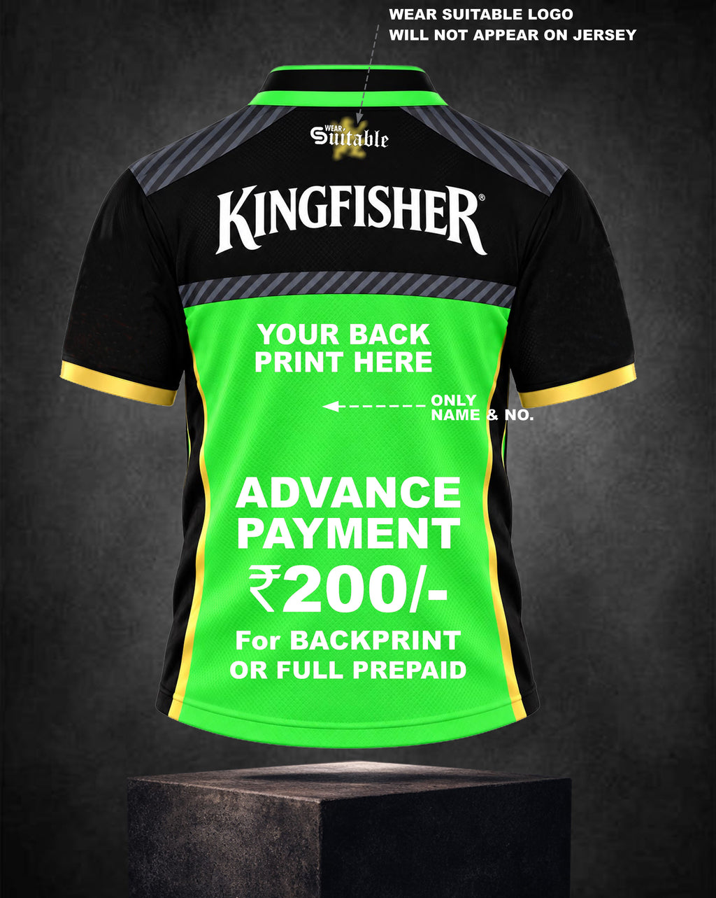 RETRO JERSEY - 2016 Green BENGALURU