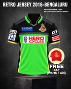 RETRO JERSEY - 2016 Green BENGALURU