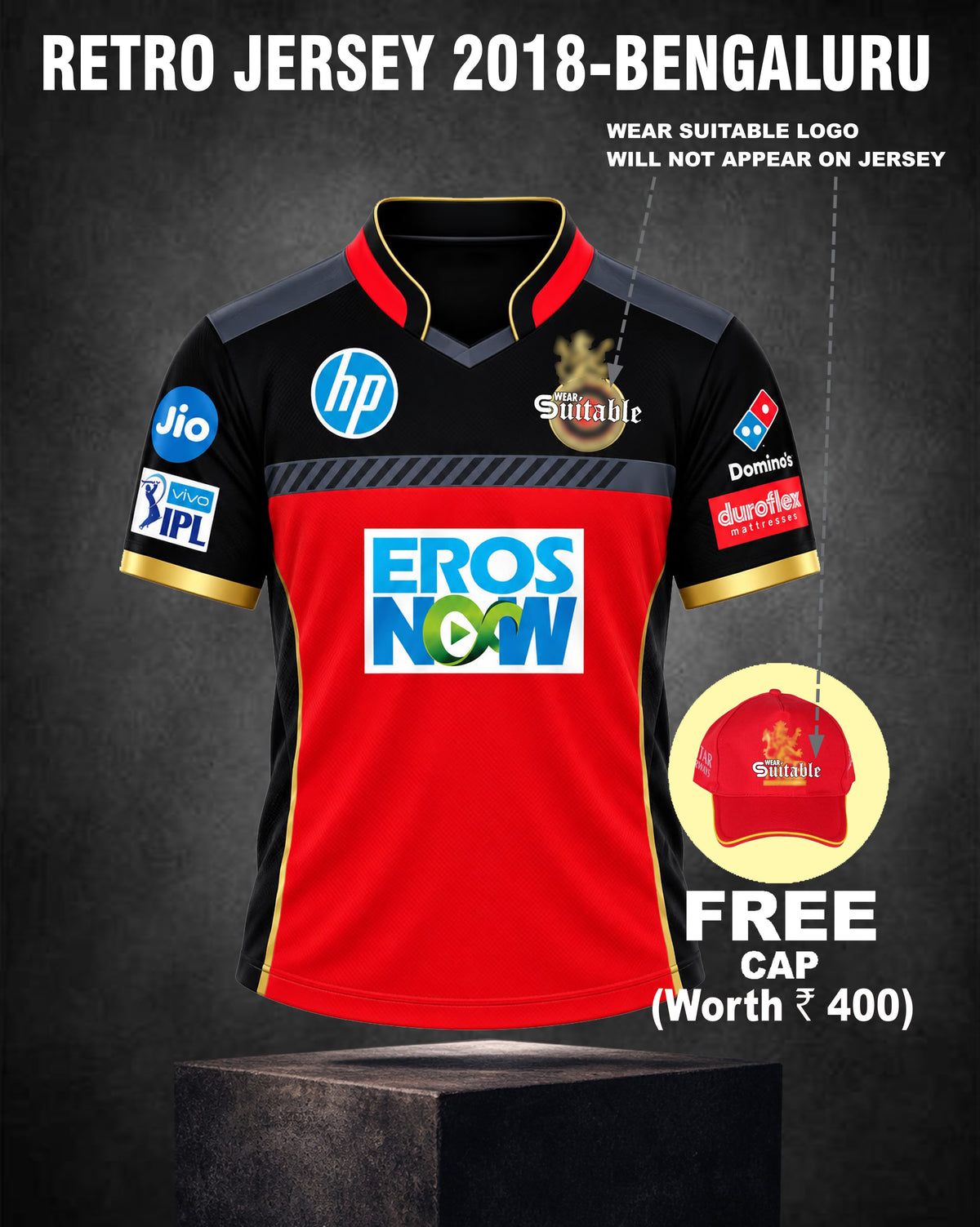 RETRO JERSEY - 2018 BENGALURU