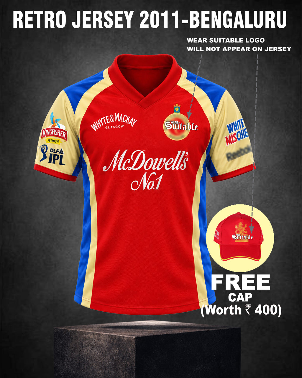 RETRO JERSEY - 2011 BENGALURU