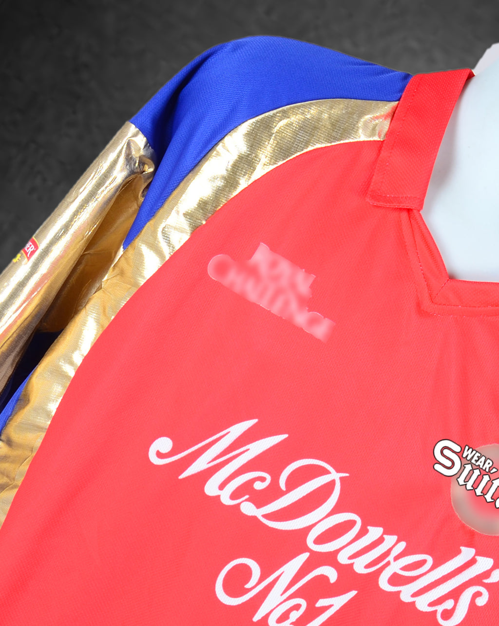 RETRO JERSEY (2012)  FULL SLEEVE  - GOLD EDITION BENGALURU