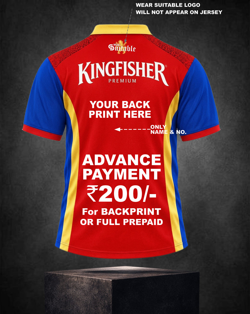 RETRO JERSEY - 2015 BENGALURU