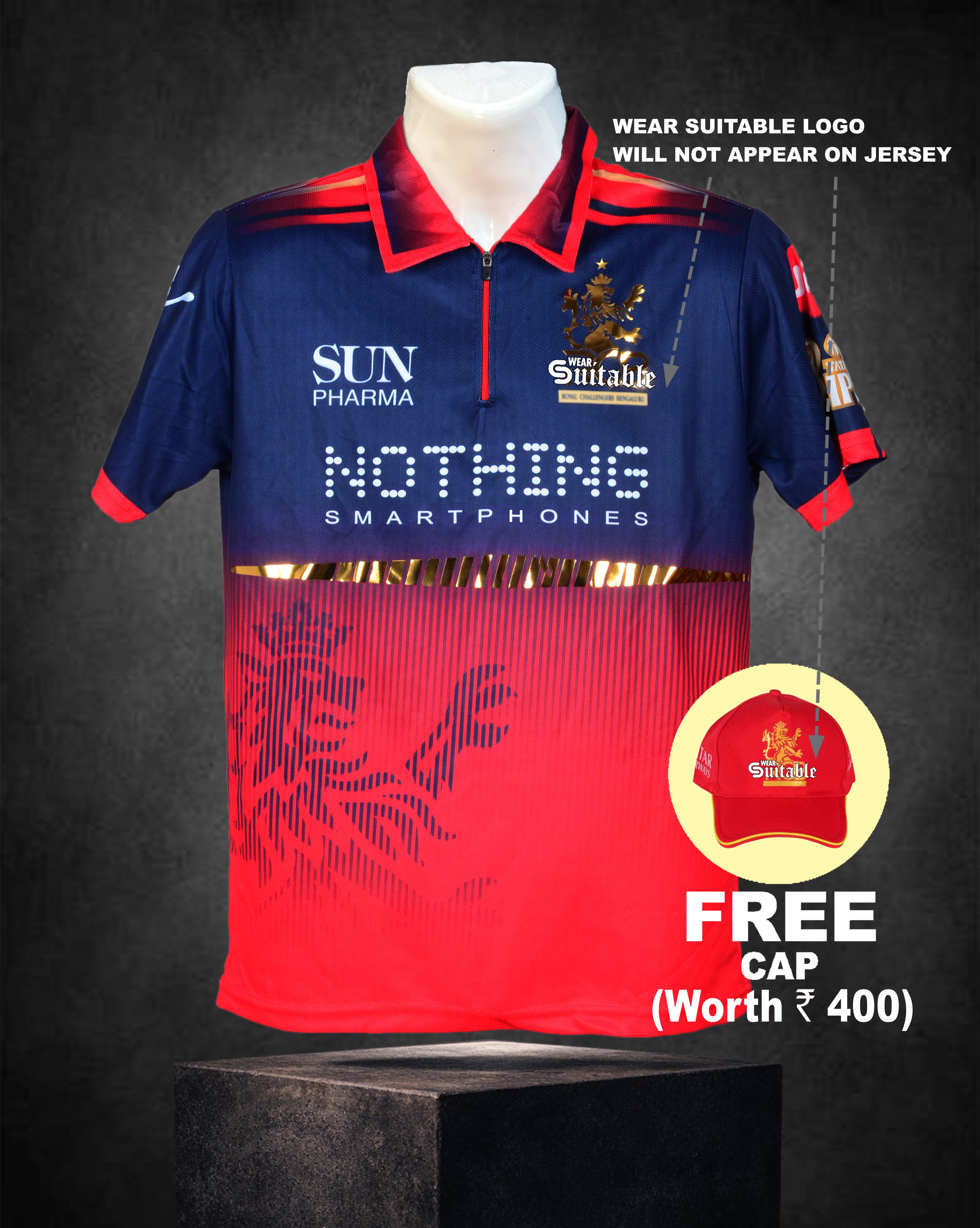 BENGALURU JERSEY – (GOLD FOIL EDITION) 2026