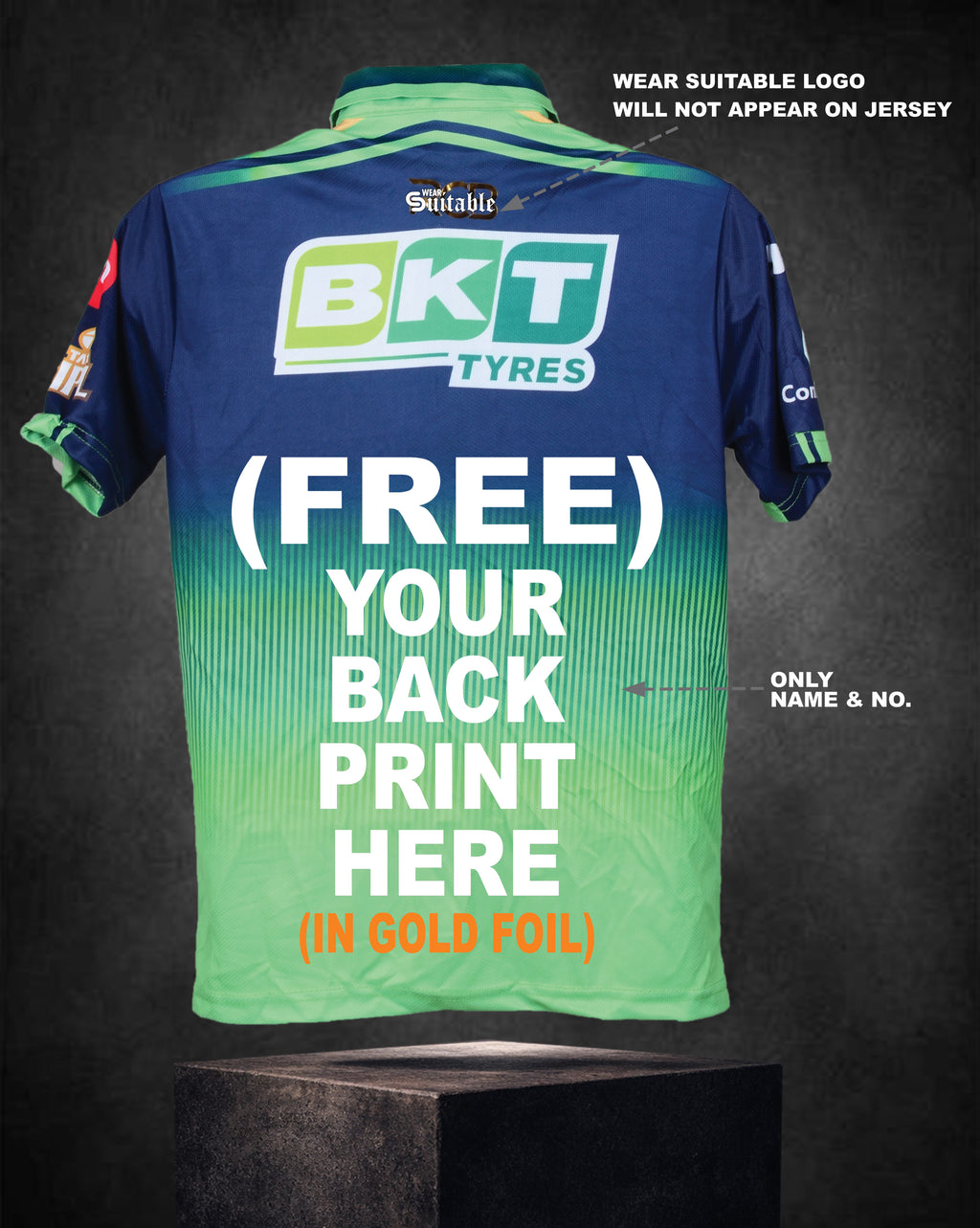 BENGALURU JERSEY GREEN – (GOLD FOIL EDITION) 2026