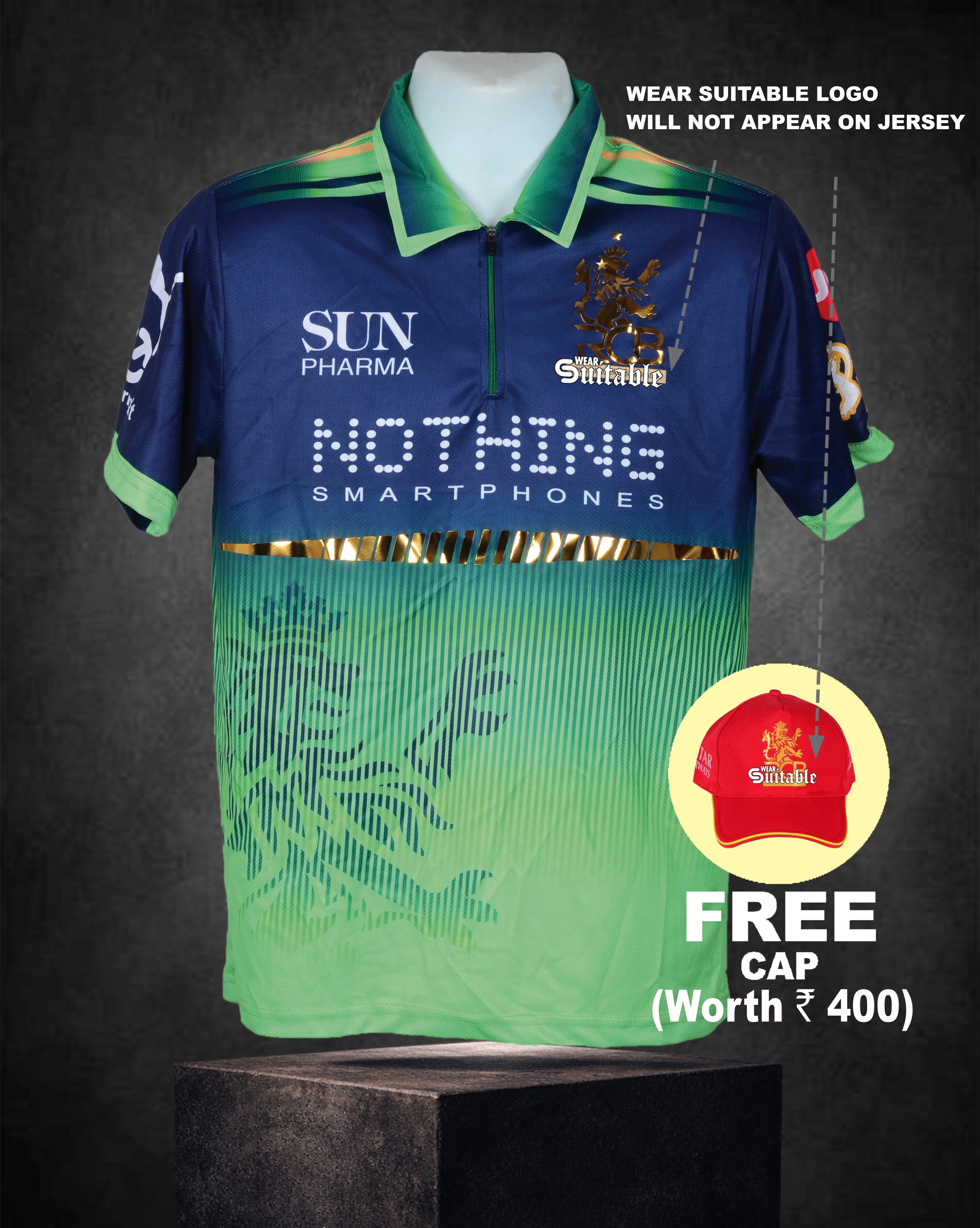 BENGALURU JERSEY GREEN – (GOLD FOIL EDITION) 2026