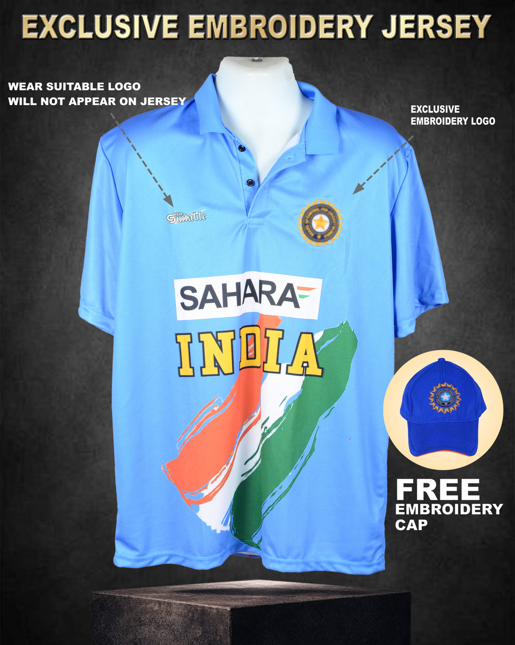ODI SAHARA JERSEY - EXCLUSIVE EMBROIDERY