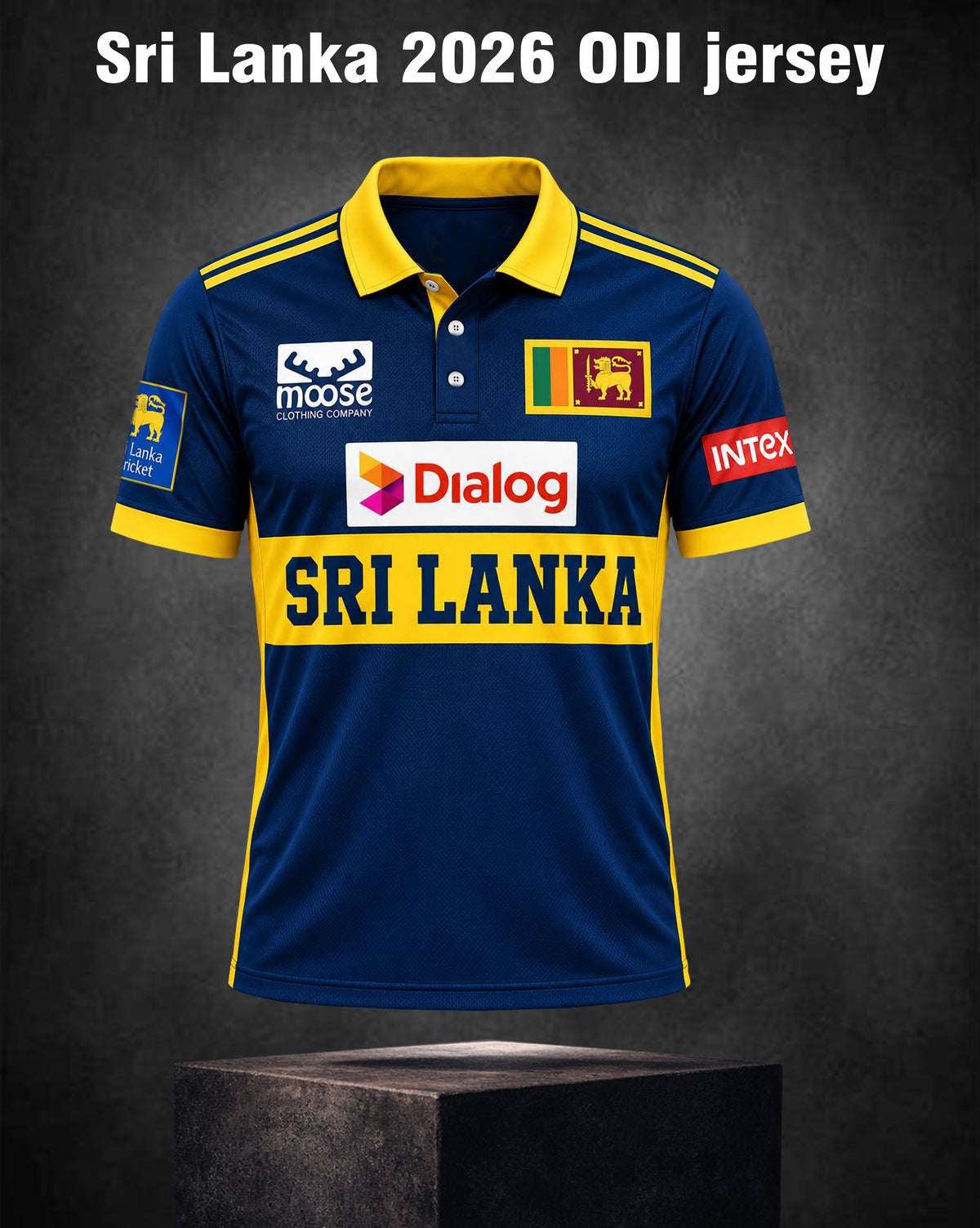 Sri Lanka 2026 ODI jersey
