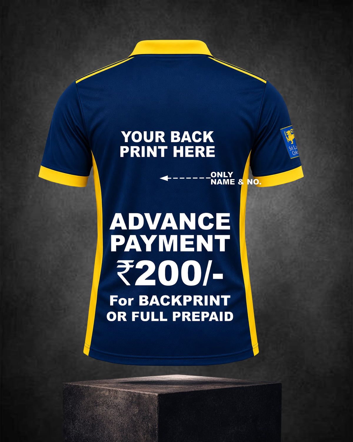 Sri Lanka 2026 ODI jersey