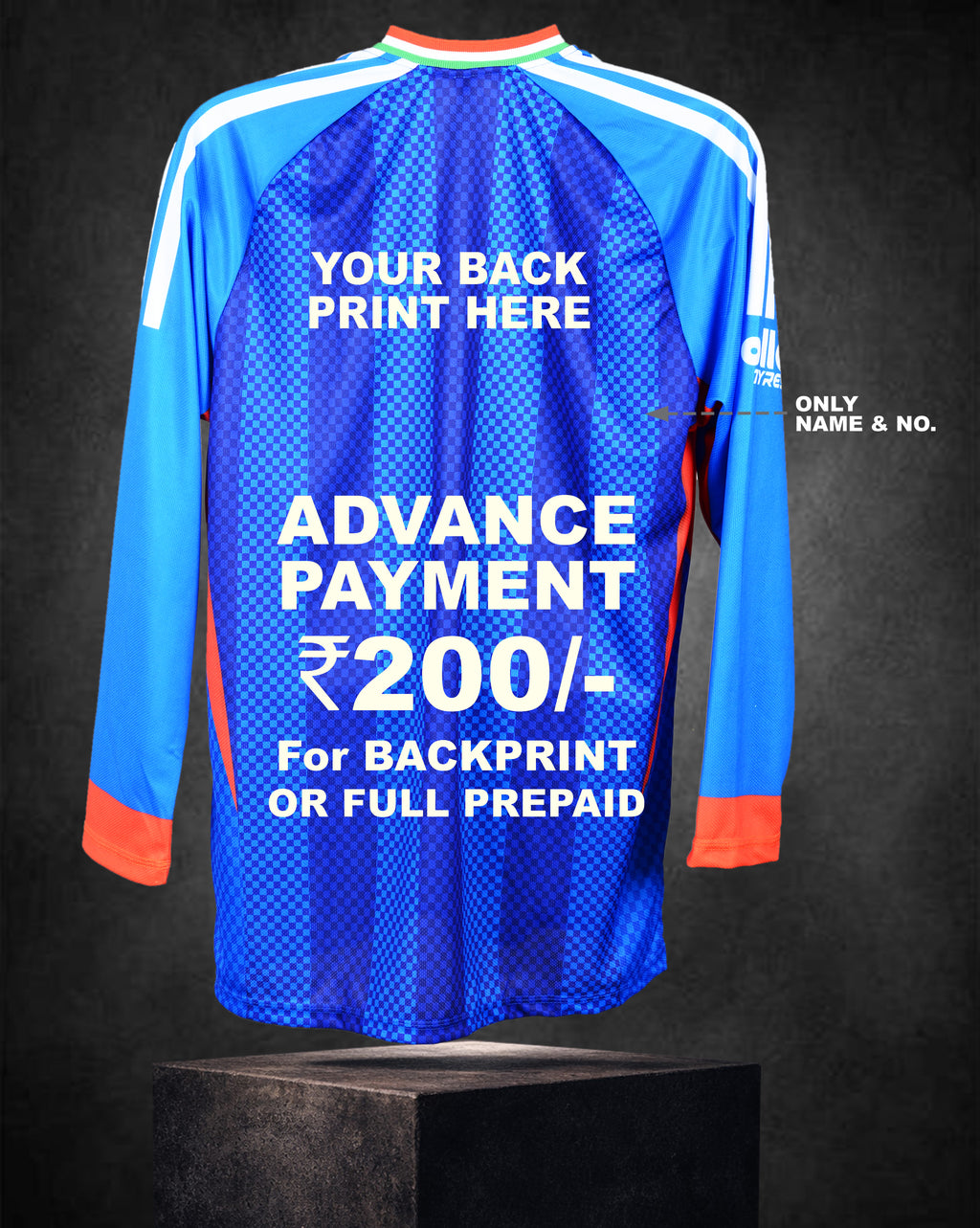 T20 - EXCLUSIVE EMBROIDERY JERSEY (FULL SLEEVES)