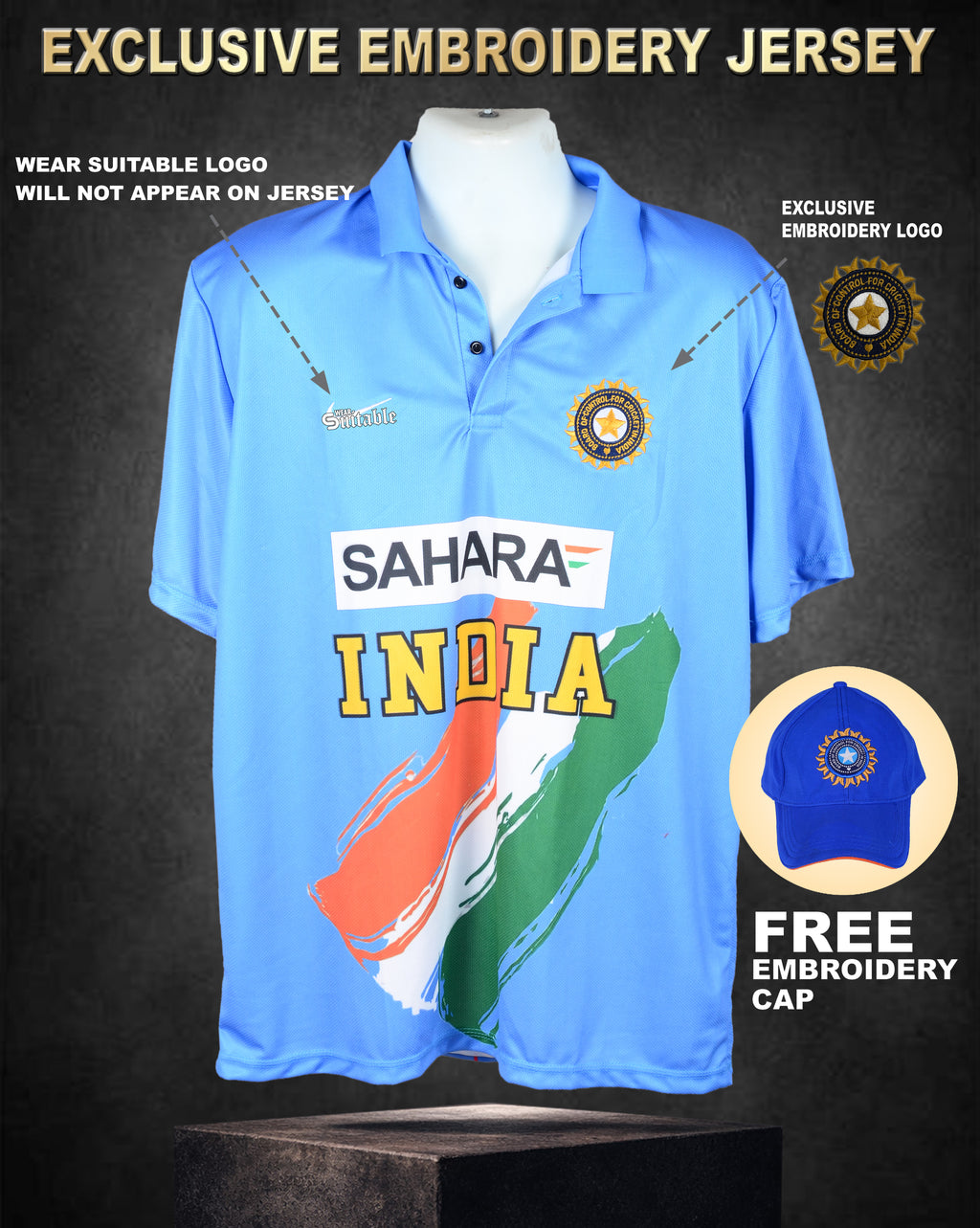 ODI SAHARA JERSEY - EXCLUSIVE EMBROIDERY