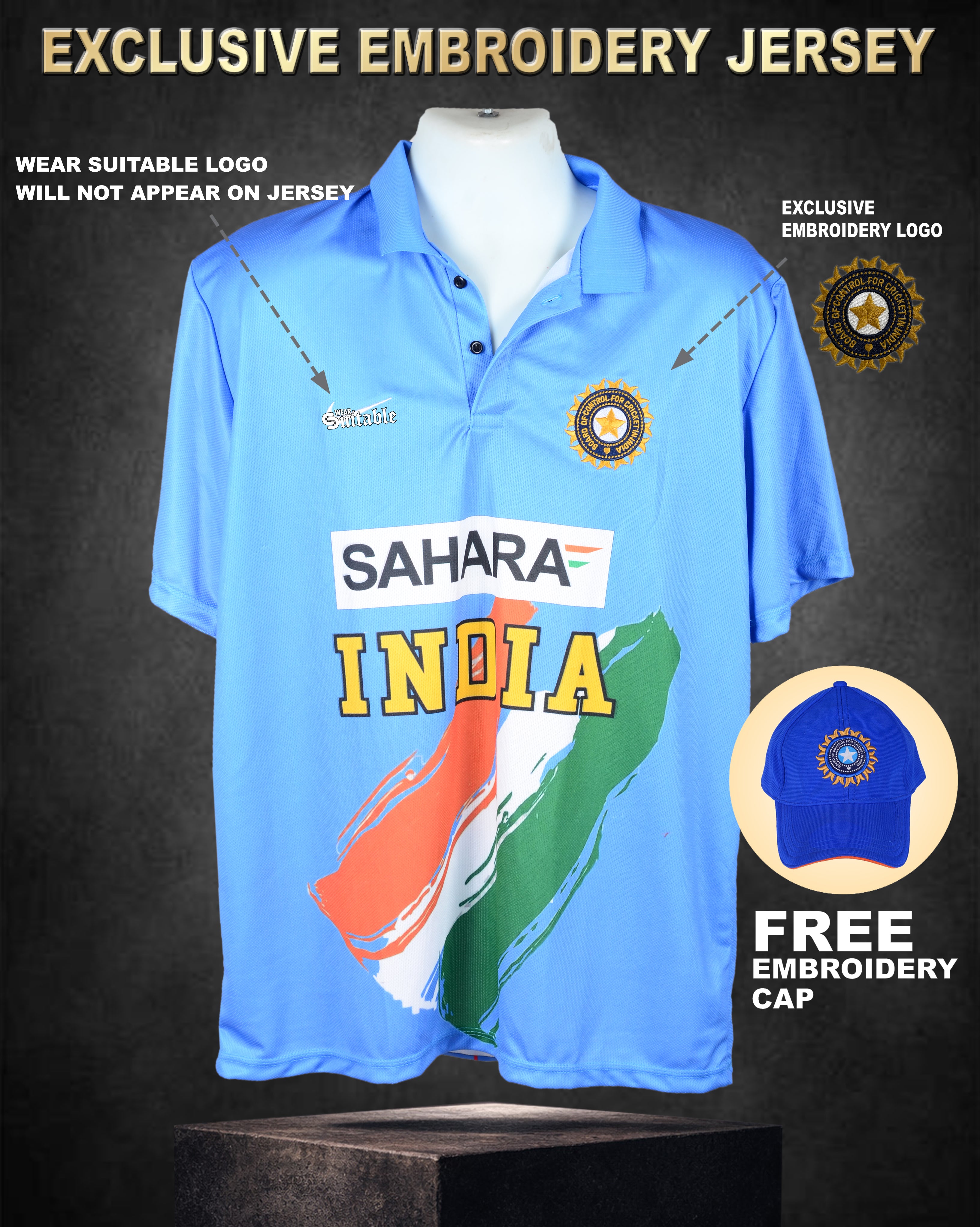 ODI SAHARA JERSEY - EXCLUSIVE EMBROIDERY